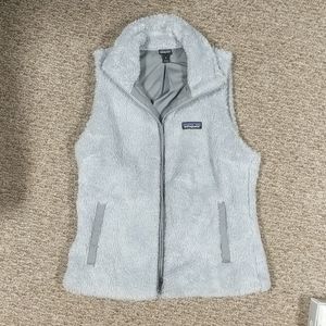 Pearl grey Patagonia Sherpa vest